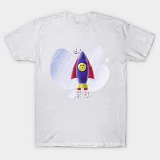 Rocket stylized drawing T-Shirt